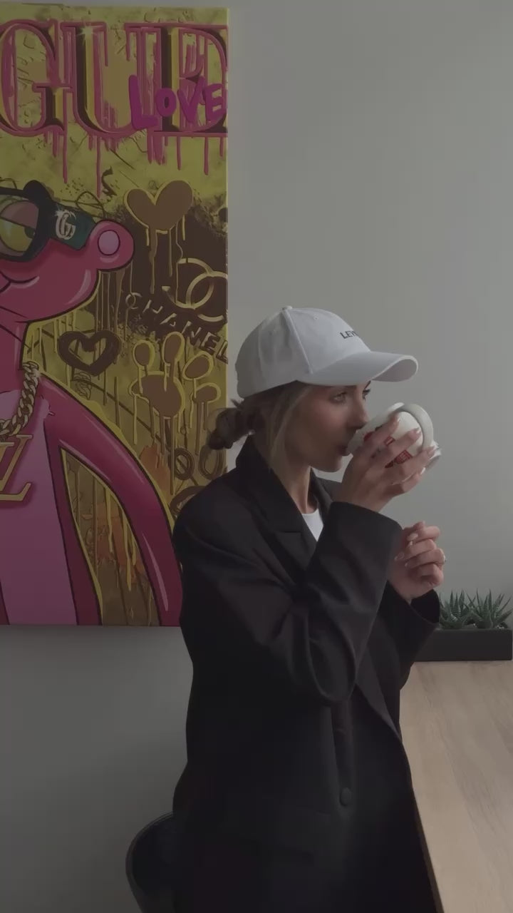 Engel Kunstdruck - Himmlische Ruhe im Pop Art Stil